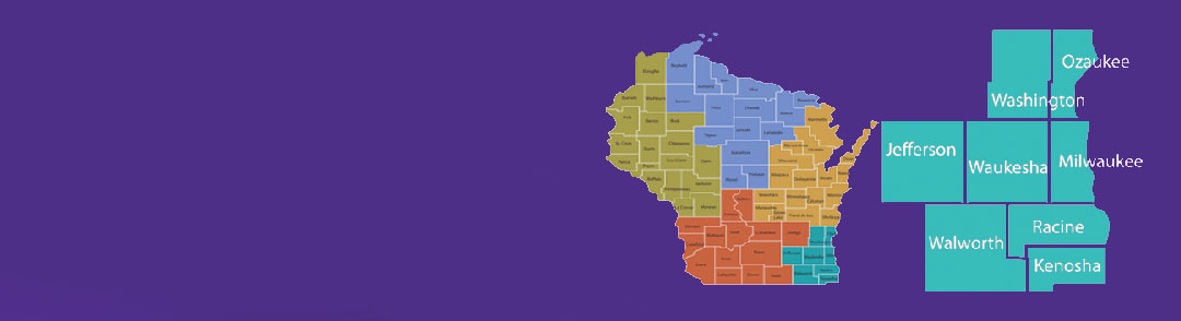 Map of Southeast Wisconsin